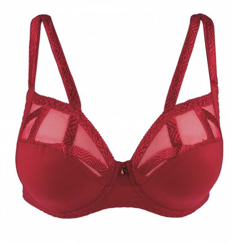 Bügel-BH von Louisa Bracq, lipstick red