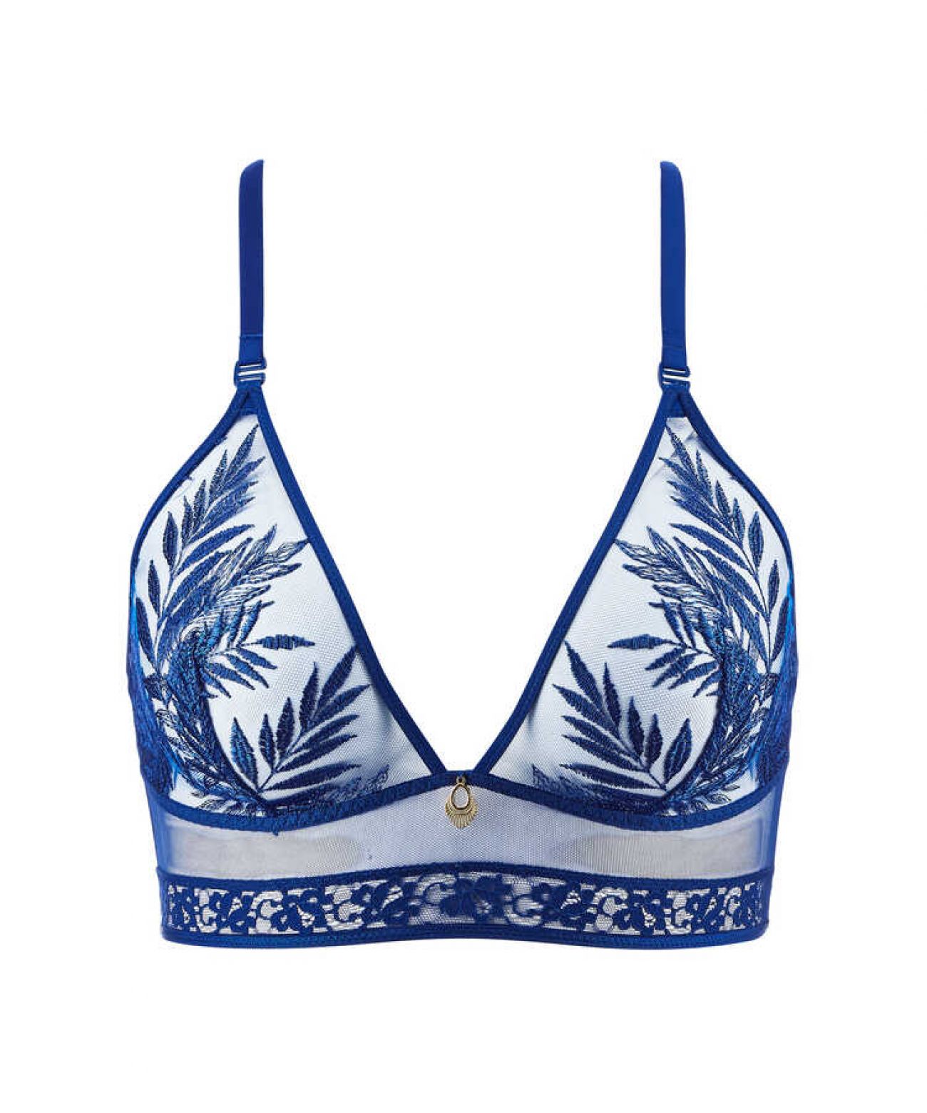 Tropische Träume in electric blue