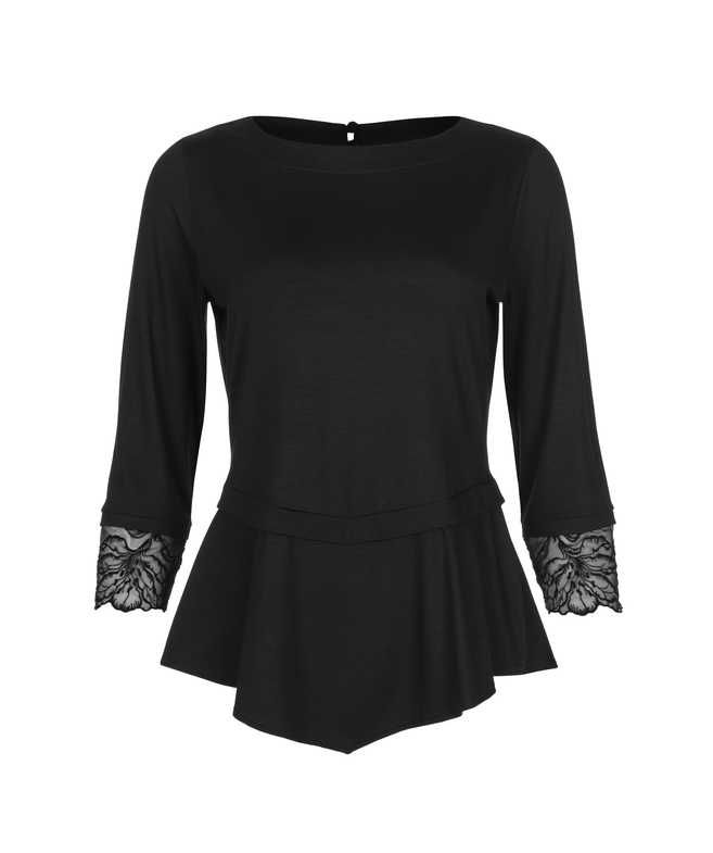 Shirt Impressive von Lisca, schwarz